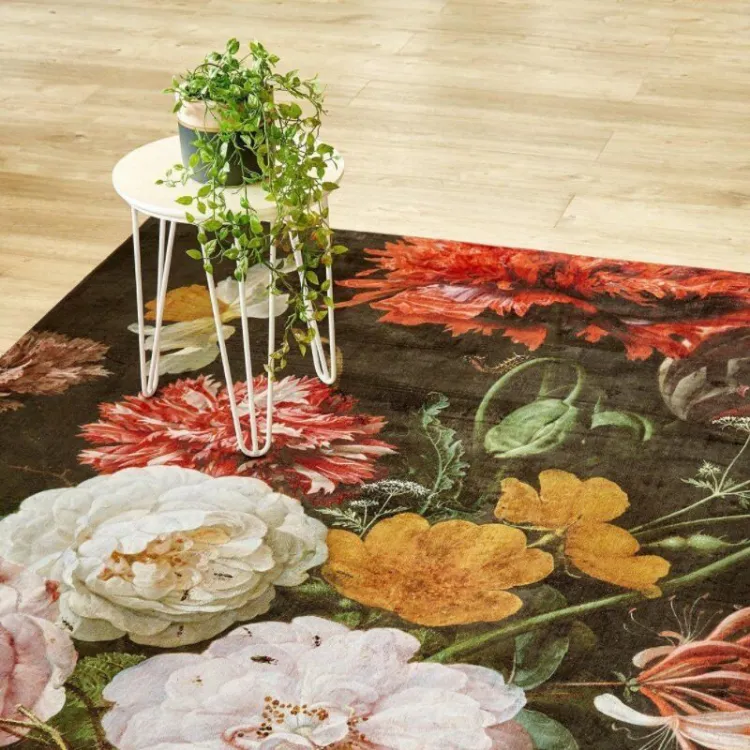 Picture of Old Masters Botanical Printed Rug