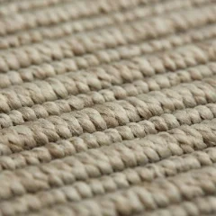 Close-up of the Hill n Dale ribbed cords in pale stone