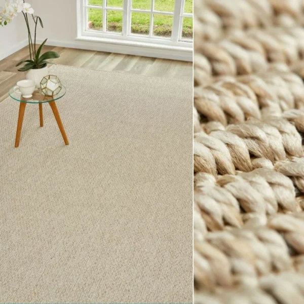 CHUNKY BOUCLE STONE RUG