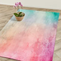 Picture of Ombre Pink Printed Rug