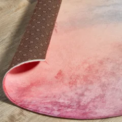 Picture of Ombre Pink Printed Rug