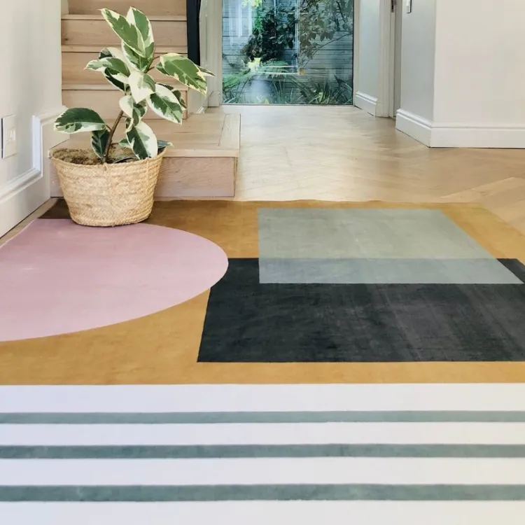 Picture of Bauhaus Blush Printed Rug