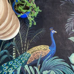 Picture of Dark Peacock Printed Runner