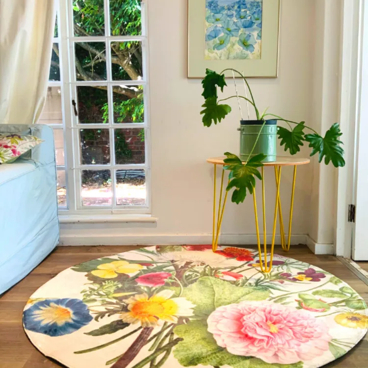 Picture of Spring Round Printed Rug