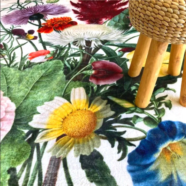 Picture of Spring Round Printed Rug