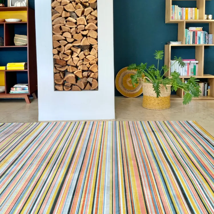 Picture of Candy Stripe Bliss Printed Rug