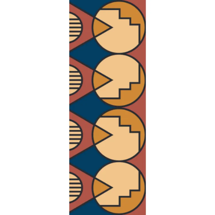 Picture of Ndebele Fire Printed Runner