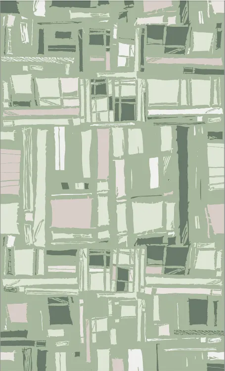 Picture of JOY'S URBAN GREEN RUG
