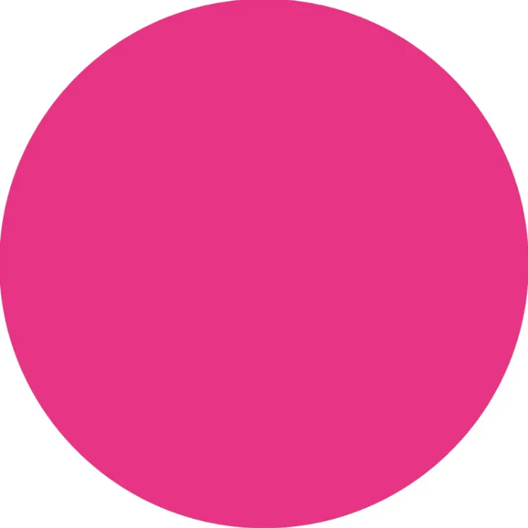 Picture of COLOUR CRUSH HOT PINK ROUND (PRINTED RUG)