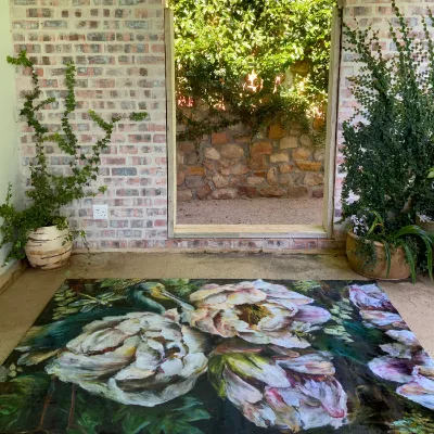 Picture of Kim Black Celebrating Paradise Printed Rug