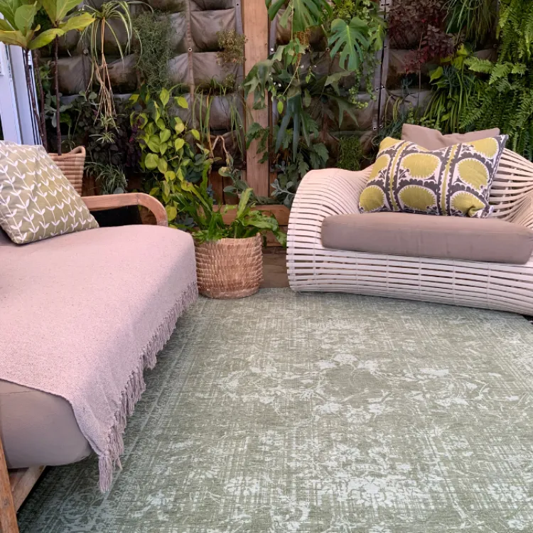 Picture of Ageless Sage Printed Rug