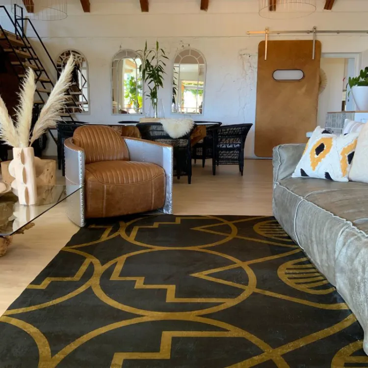 Picture of Ndebele Copper Printed Rug