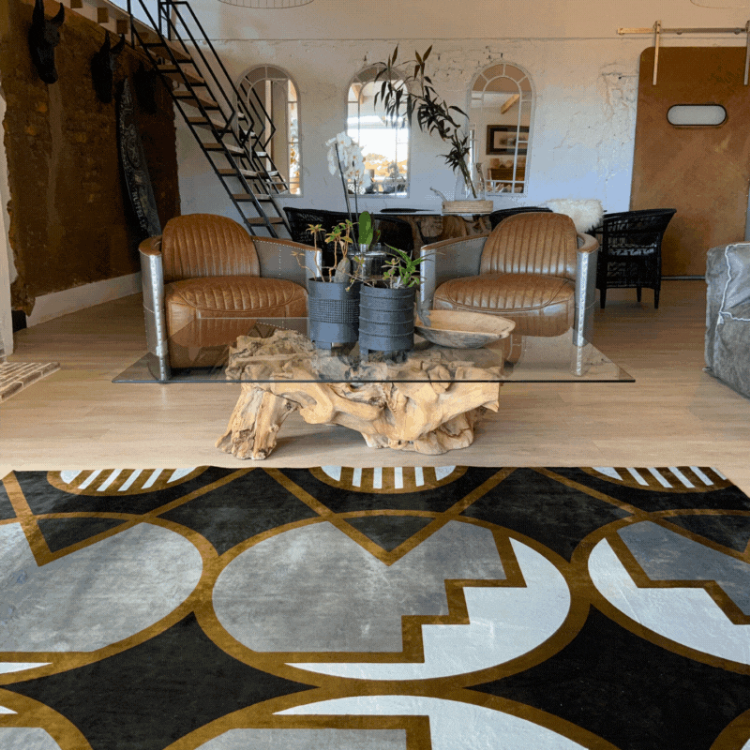 Picture of Ndebele Thunder Printed Rug