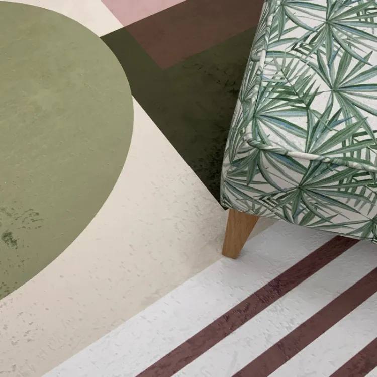 Picture of Bauhaus Calm Printed Rug