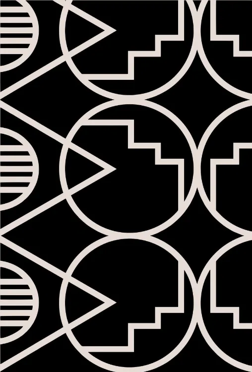 Picture of Ndebele Moon Printed Rug