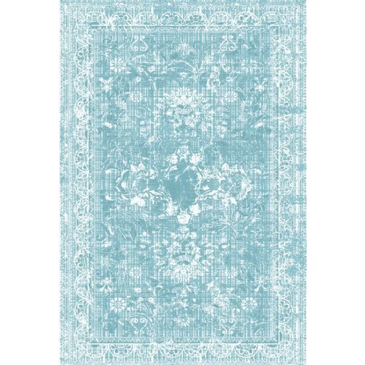 Picture of Ageless Aqua Printed Rug