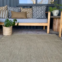 Sisal Monsoon Sky Natural Rug