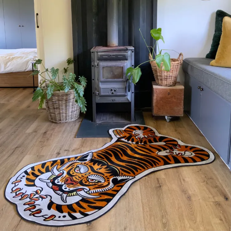Picture of Tiger Rrrug Printed Rug
