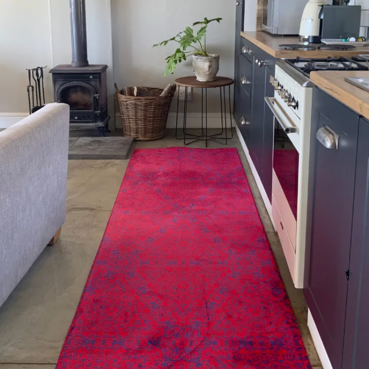 Picture of IMPRINT_ZA  | Red Printed Runner
