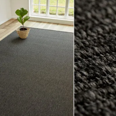 Picture of Hill n Dale Ebony Factory Shop Outdoor Rug