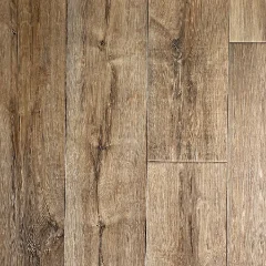 Harbour vinyl shown flat, a warm rustic oak plank pattern