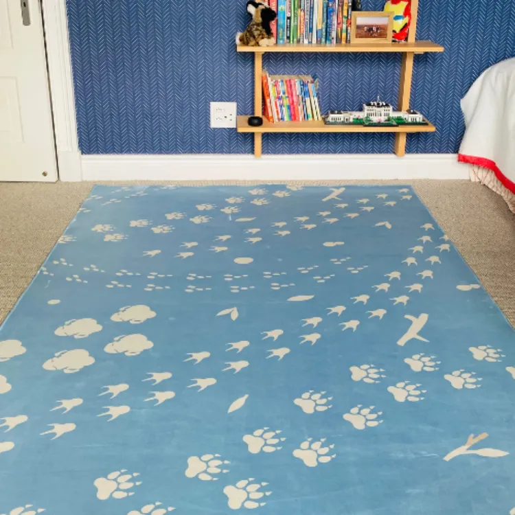 Picture of Footprints Sky | Zimema CTCA Printed Rug