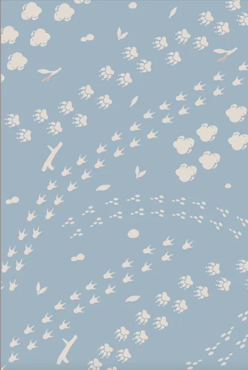 Picture of Footprints Sky | Zimema CTCA Printed Rug