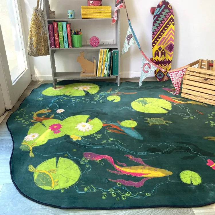 Picture of Pond Life | Jané CTCA Printed Rug