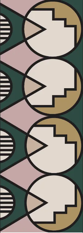 Picture of Ndebele Grove Printed Runner