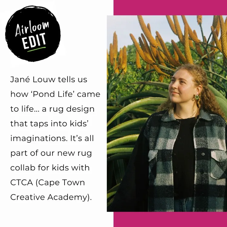 Picture of Pond Life | Jané CTCA Printed Rug