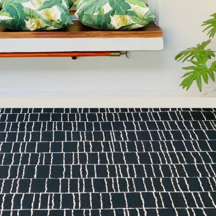 Picture of Stacks Black/White | Wall to wall Carpet