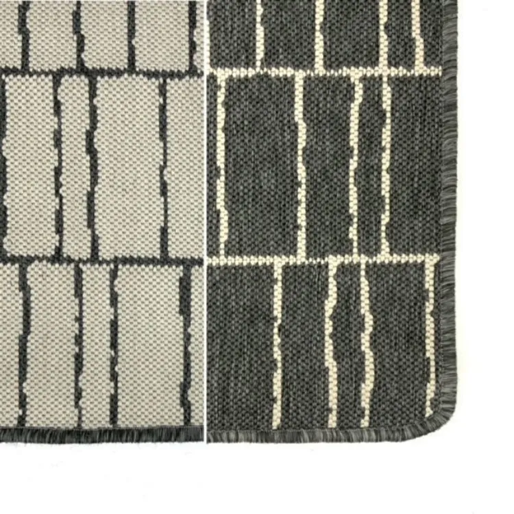 Picture of Stacks Grey Outdoor Factory Shop Rug