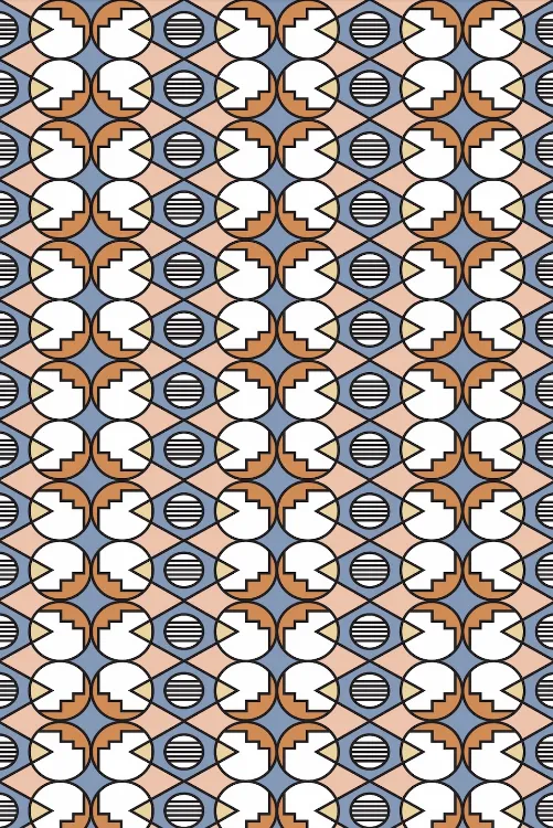 Picture of NDEBELE EARTH (TABLECLOTH)
