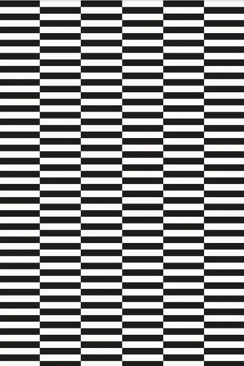 Picture of BROKEN STRIPE BLACK (TABLECLOTH)