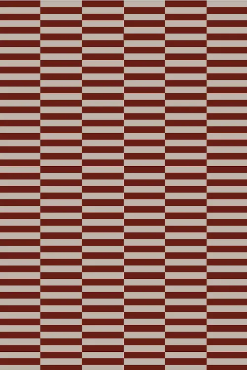 Picture of BROKEN STRIPE FRENCH RED (TABLECLOTH)