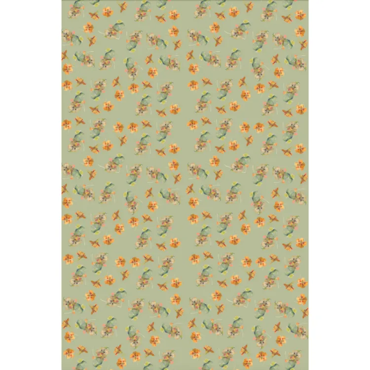 Picture of NASTURTIUM SAGE (TABLECLOTH)