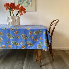 Picture of NASTURTIUM BLUE (TABLECLOTH)