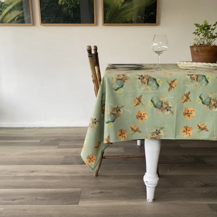 Picture of NASTURTIUM SAGE (TABLECLOTH)