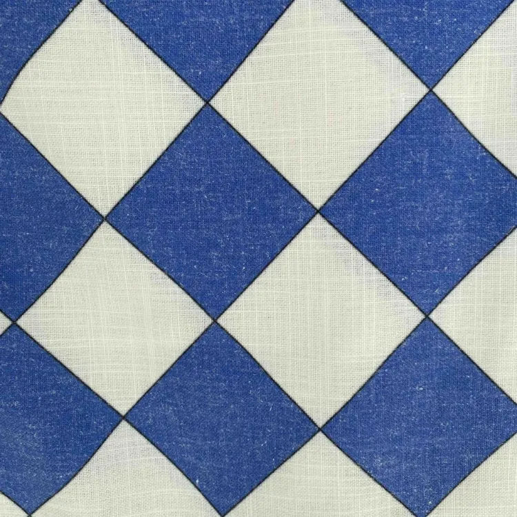 Picture of CHECKER BLUE (TABLECLOTH)