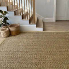 Picture of SEAGRASS HERRINGBONE RUG
