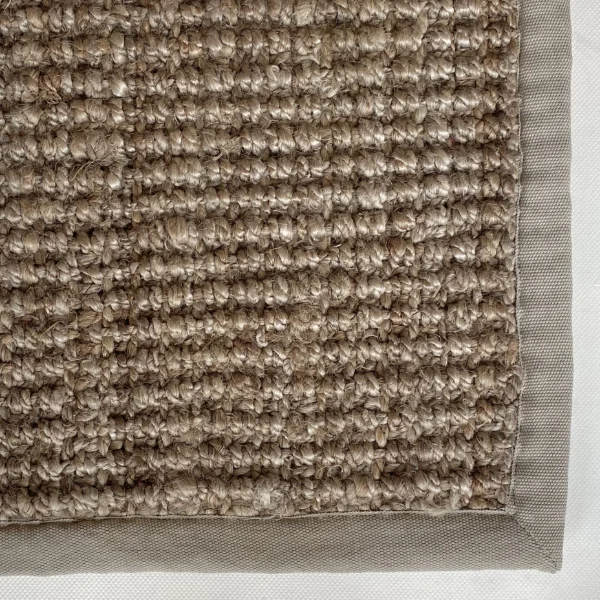 Picture of JUTE RIBBED SILVER RUG