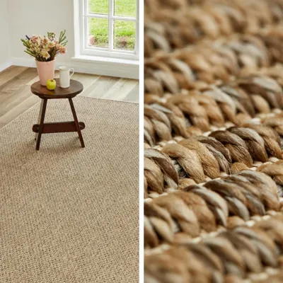 Picture of Chunky Boucle Camel Medium Outdoor Runner