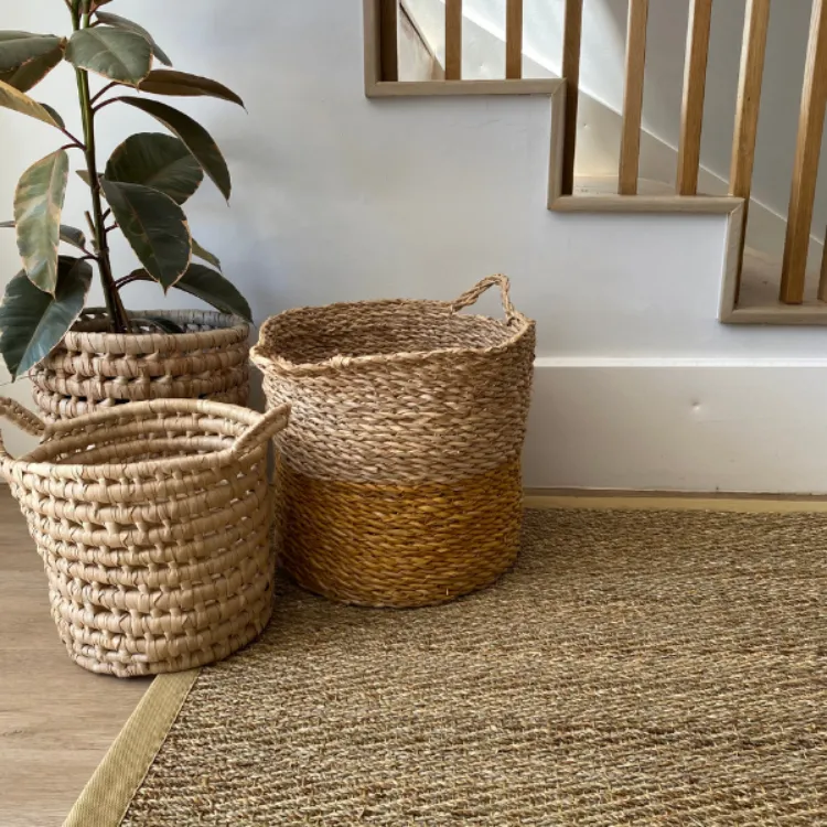 Picture of Seagrass Herringbone Medium Natural Runner