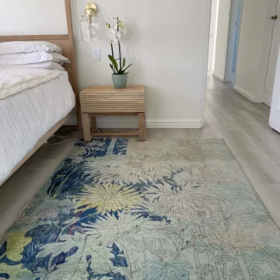 Picture of Dahlia Sketch Printed Rug
