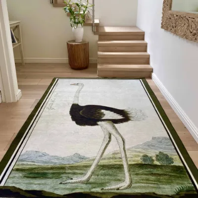 Picture of Ostrich | Vintage Printed Rug