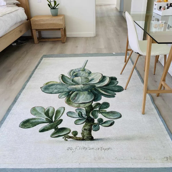 Picture of Succulent | Vintage Printed Rug