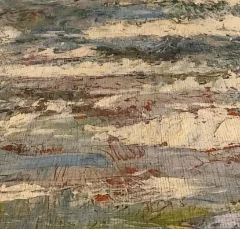 Picture of Seascape Oil Printed Rug