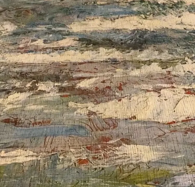 Picture of Seascape Oil Printed Rug