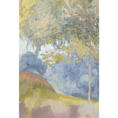 Picture of Forest Watercolour Printed Rug