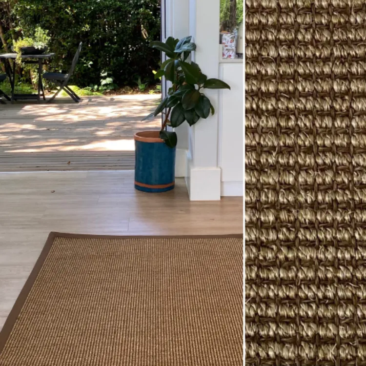 Picture of Sisal Olive Bark Factory Shop Rug